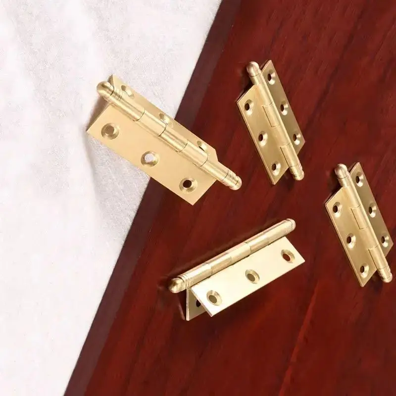 

ГОРЯЧАЯ НОВИНКА: 10 шт. мебельных петель из цельной латуни с круглой головкой для шкафов, гардеробов, книжных шкафов, тумб под ТВ, складных дверей