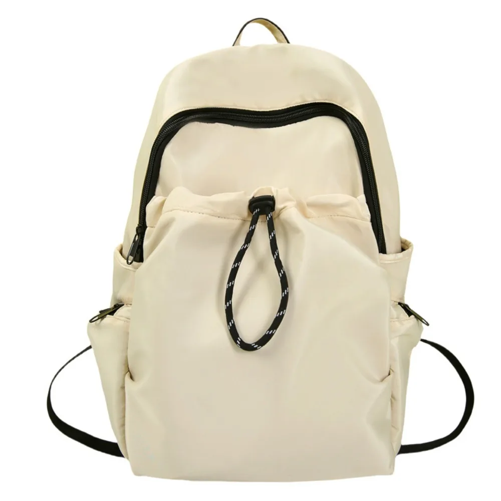 Zaino sportivo in nylon da piccolo pacchetto Borsa a tracolla in tinta unita stile coreano tinta unita Tasche multiple Zaino casual fitness regalo