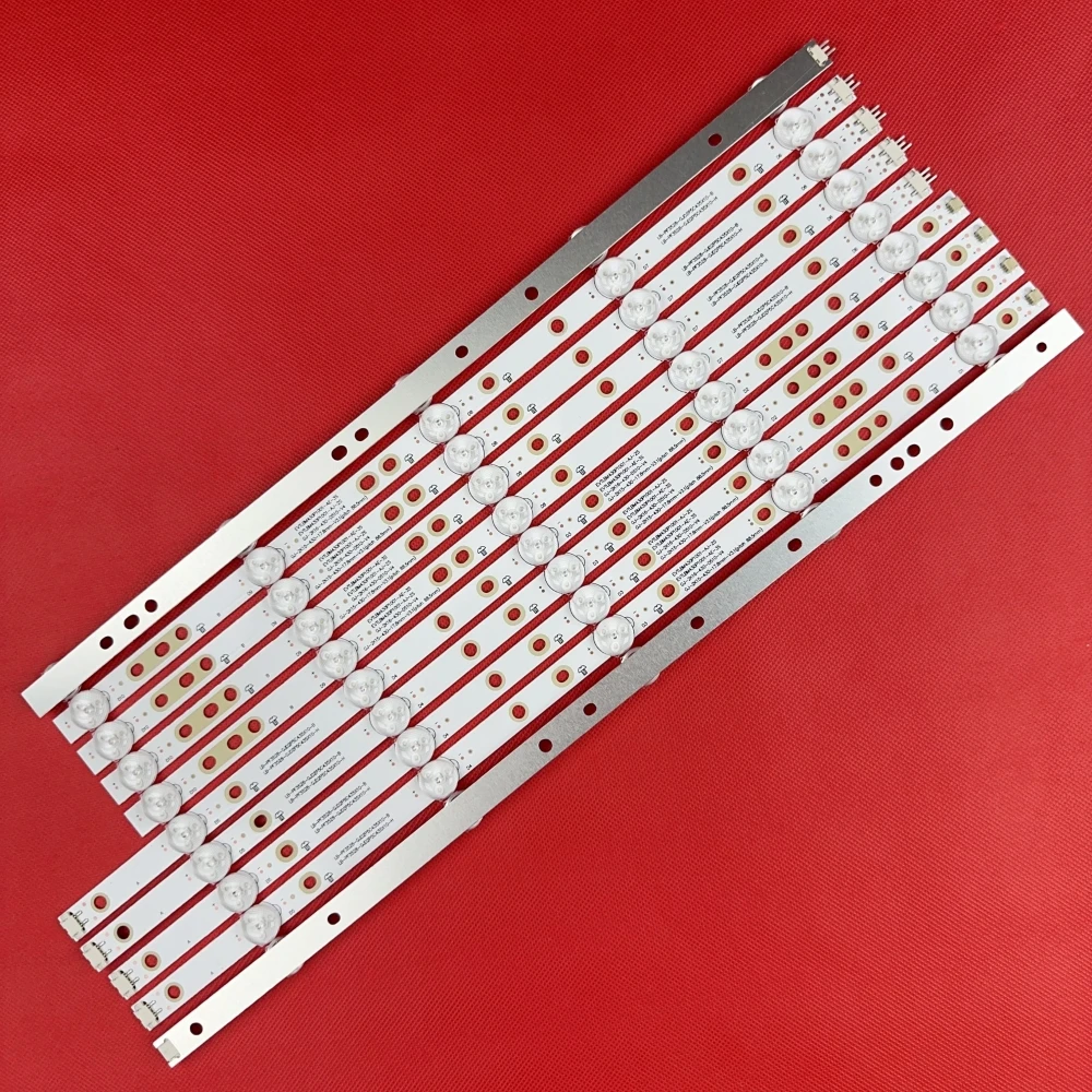 Striscia di retroilluminazione a LED 10 Lampada per BDM4350UC 43PFT4131 43PFS5301 GJ-2K15-430-D510 GJ-2K16-430-D510-V4 01Q58-A BDM4350