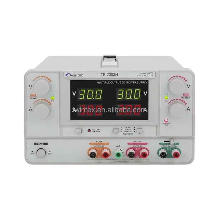2026/Twintex TP-2305N Laboratory DC Regulated 30V 5A Adjustable Multiple Output Linear Power Supply