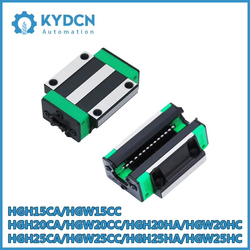 HGH15CA HGW15CC HGH20CA HGW20CC HGH20HA HGW20HC HGH25CA HGW25CC HGH25HA HGW25HC Square Linear Guide Block Flange Slide Block