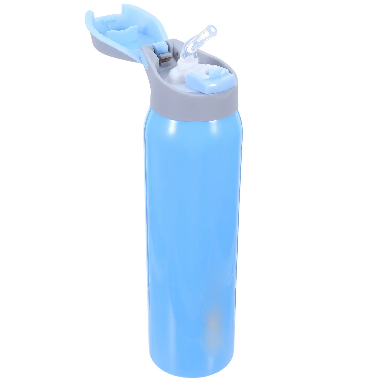 500Ml Bedside Water Cup Straw Insulated Spill Proof Hospital Mug Choking Prevention Drinking Cup for Disabled Elderly view 2