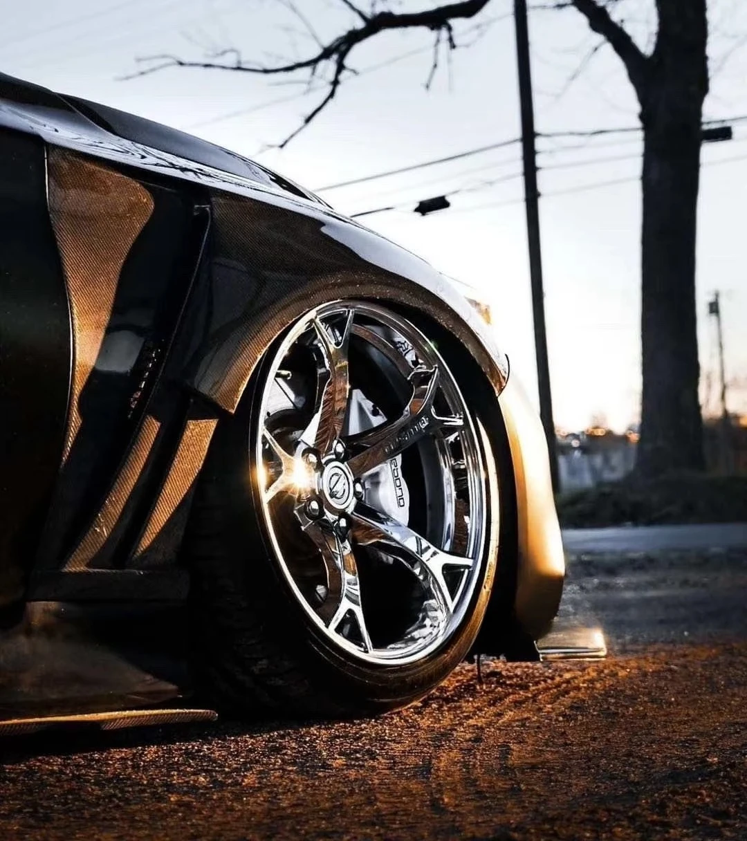 350Z 370z G37 Q50 Q70 Manganese Forged Silver Chrome Nismo V1