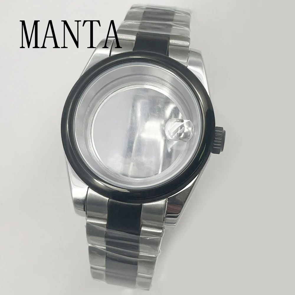MANTA 36 мм/39 мм корпус для часов из сапфирового стекла подходит для Miyota8205/8215/821A ETA2836/2824 Mingzhu2813/3804 NH35Movement