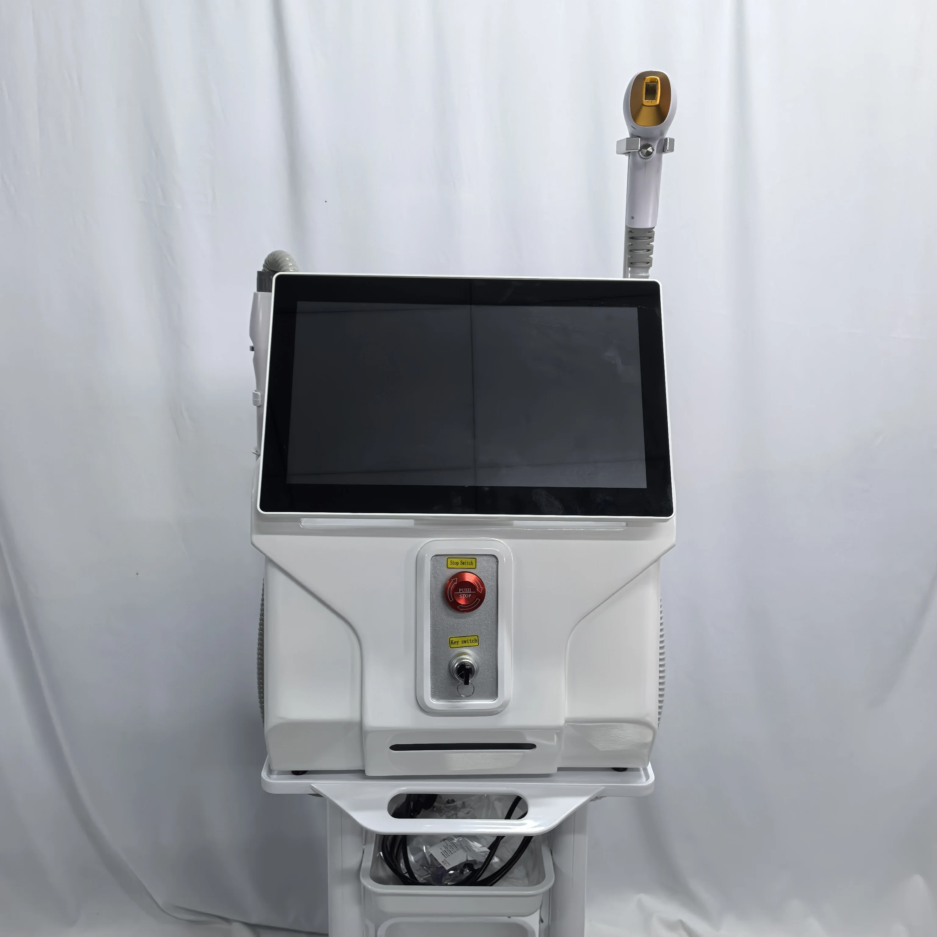 2-In-1 Titanium Technology Cooling System PICO Tattoo Lase Removal Diode 755 808 940 1064NM Hair Removal Machine 5000W