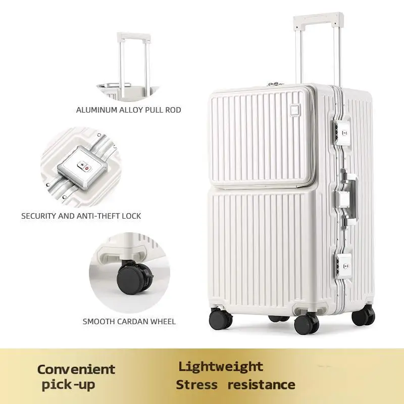 

Новый большой вместительный багаж, 30-дюймовый офисный ящик с передним отверстием, спортивное издание, дорожная коробка 26, тележка с алюминиевой рамой, 28 дюймов