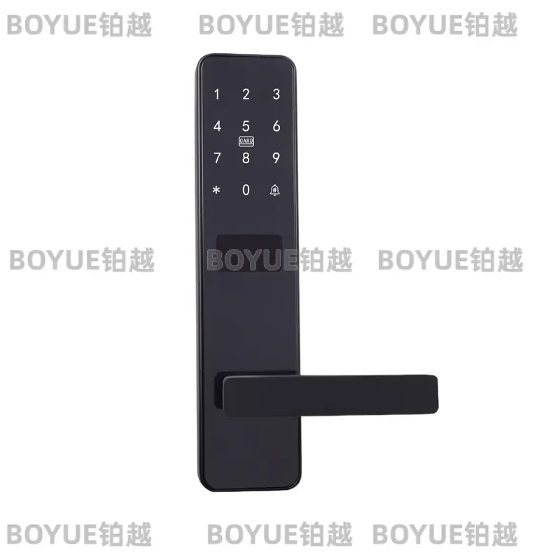 Smart Door Lock with Password Key Card App Remote Control Electronic Digital Security Entry System for Home Office
