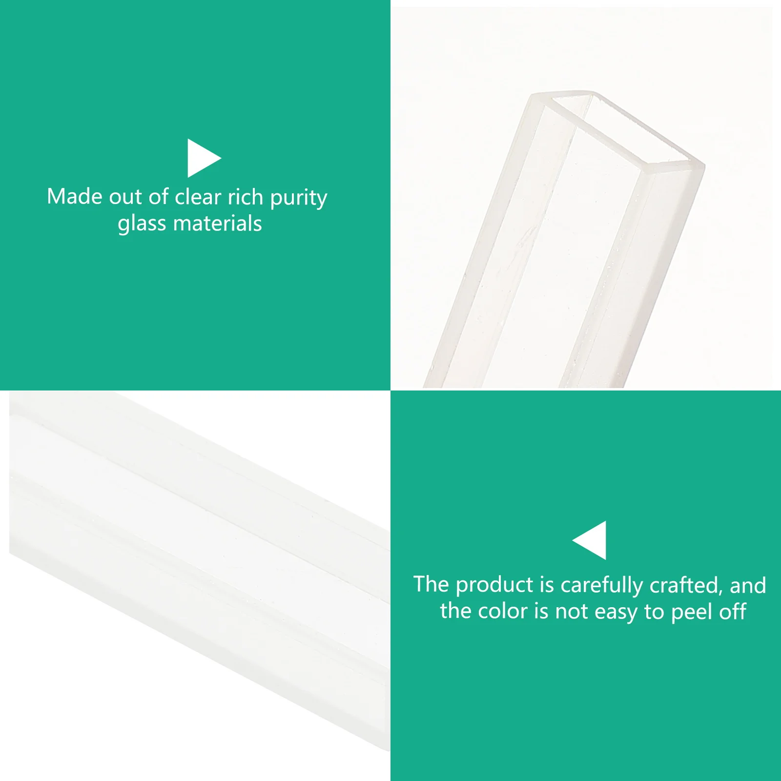 

4Pcs Laboratory Cuvette Set Glass Spectrophotometry Cuvettes 5mm Optical Transparent Sample Testing Equipment Laboratory Cuvette