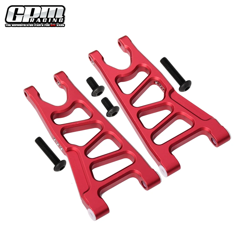 Brazos inferiores delanteros de aluminio GPM para ARRMA 1/10 Granito 4X4 Mega Senton 3S BLX