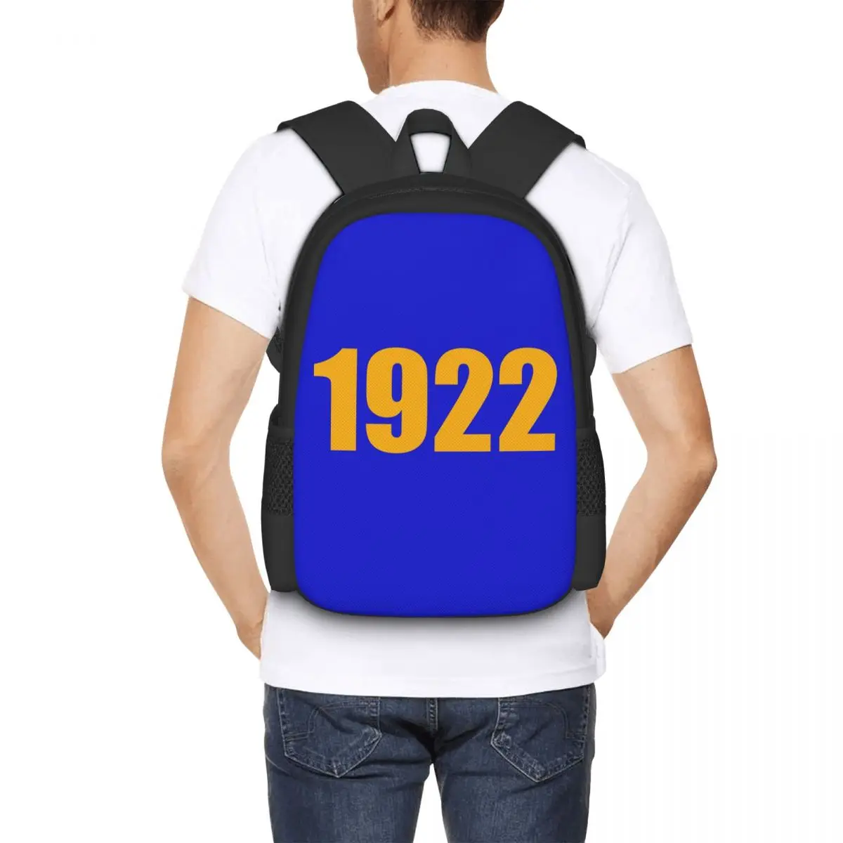 Royal Blue 1922 Drip Backpack Hot Sale Daypack Large Capacity Kids BookBag School Bag Shoulder Bags for Men Women