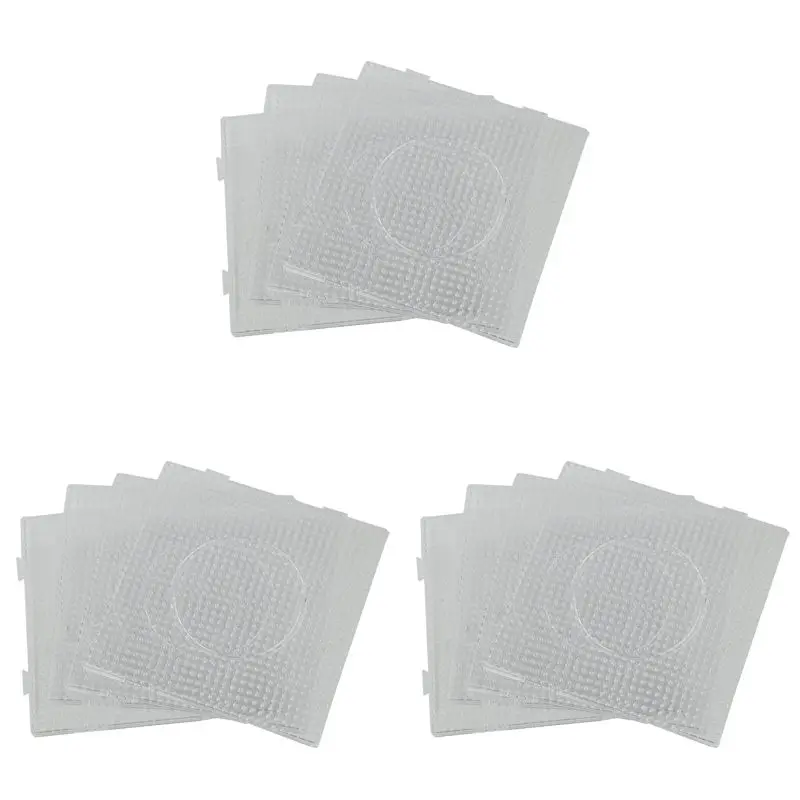 

12Pcs ABC Clear 145X145mm Square Large Pegboards Board For Hama Fuse Perler Bead