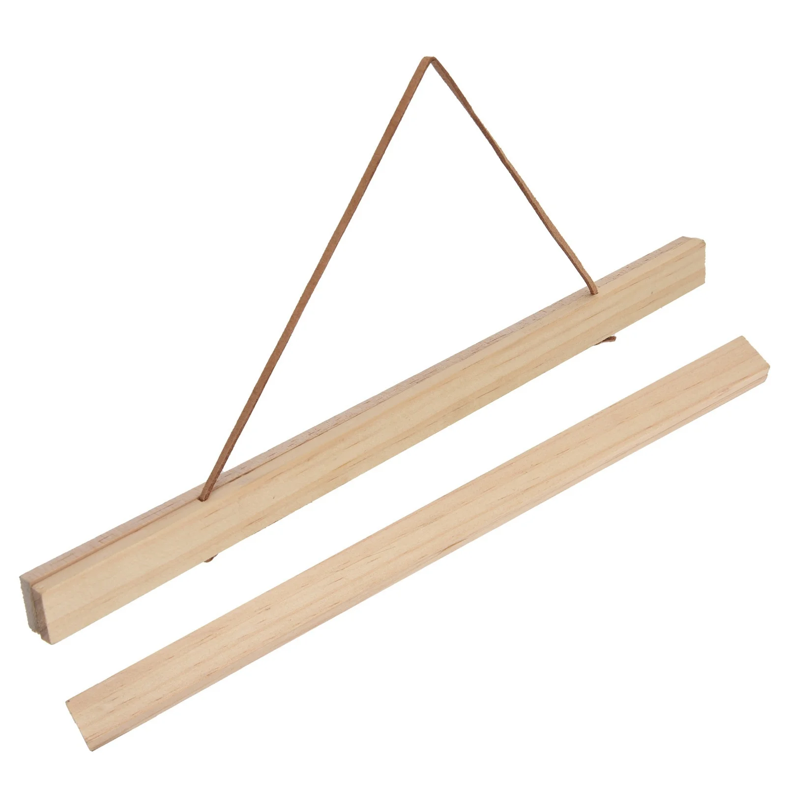 Wooden Poster Hanger DIY Magnetic Hanging Frame for Art/Prints/Canvas/Photos/Pictures/Artwork40x2.1CM