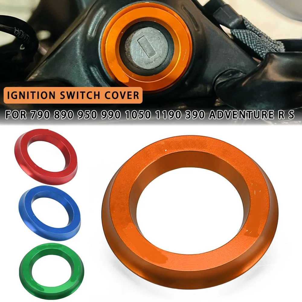 Motorcycle Aluminium Parts Lgnition Switch Cover Ring Circle For KTM 790 890 950 990 1050 1190 390 ADVENTURE R S 790Adventure