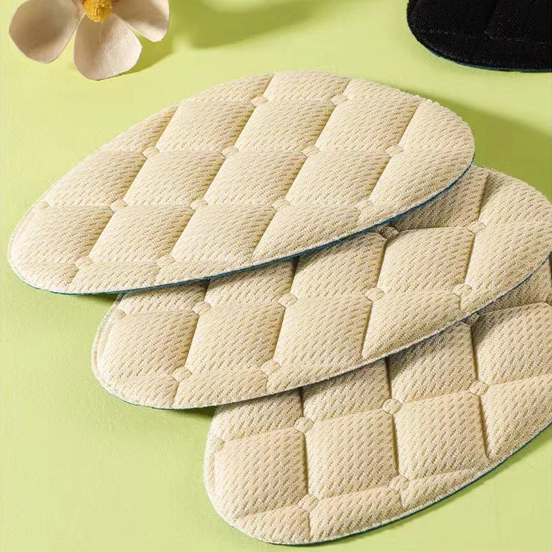 Women Forefoot Pad Relief Forefoot Insert Half Size Insoles Non-slip Sole Shoe Breathable Sweat Absorbing Foot Pads for Shoes