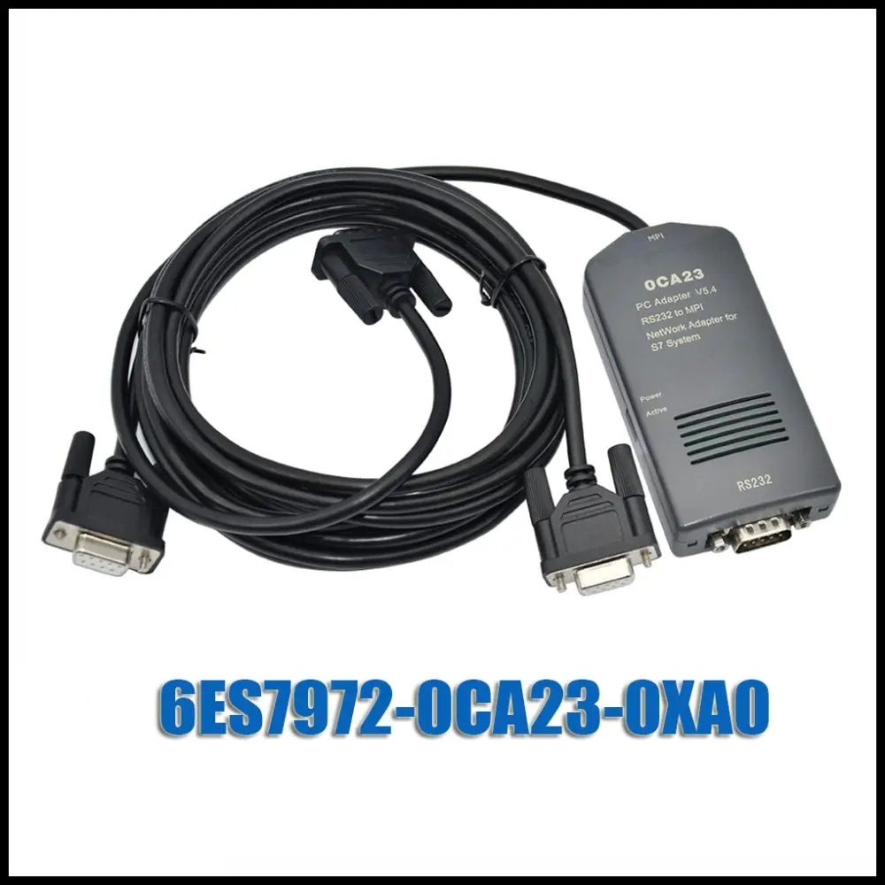 

CNC PC-MPI Adapter For Siemens S7-300/400 PLC 6ES7972-0CA23-0XA0 Programming Download Data Cable S7-300 S7-400 RS232 To MPI PLC