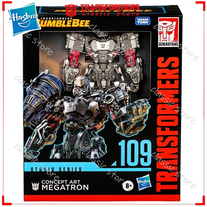 ในสต็อกคลาสสิก Transformers ของเล่น Studio Series Leader Class SS-109 Concept Art Megatron Cybertron Autobots Action Figures