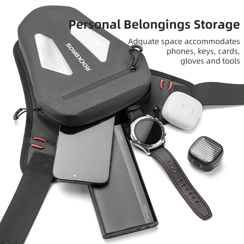 Breathable Waterproof Leg Bag Motorcycle Small Leg Thigh Bag Adjustable Multifunctional Motorcycle Waist Bag