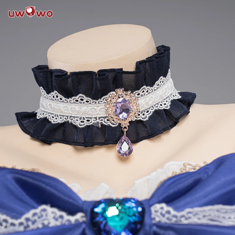 IN magazzino UWOWO Kokomi Cosplay cameriera vestito Genshin Impact Cosplay cameriera costumi di Halloween artista esclusivo Cosplay donne Outift