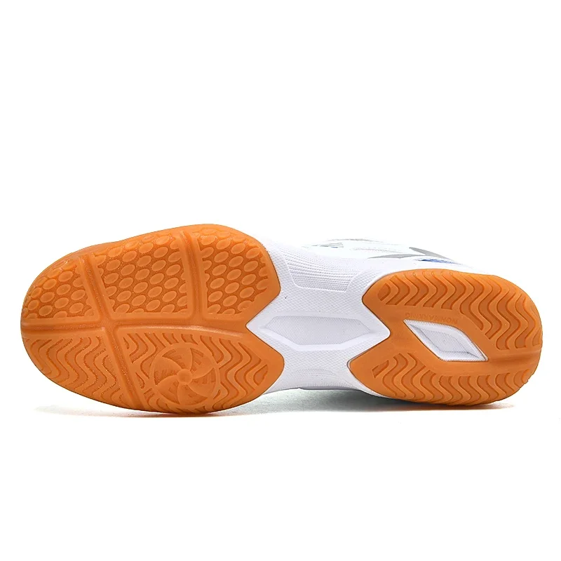 Zapatillas de tenis de mesa antideslizantes para parejas, zapatillas de entrenamiento transpirables, zapatos deportivos absorbentes de golpes, zapatos de bádminton para mujer