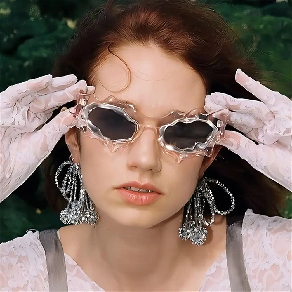 

Funny UV400 Protection Y2K Punk Sunglasses Colorful Cat Eye Sunglasses Eyewear for Women & Men