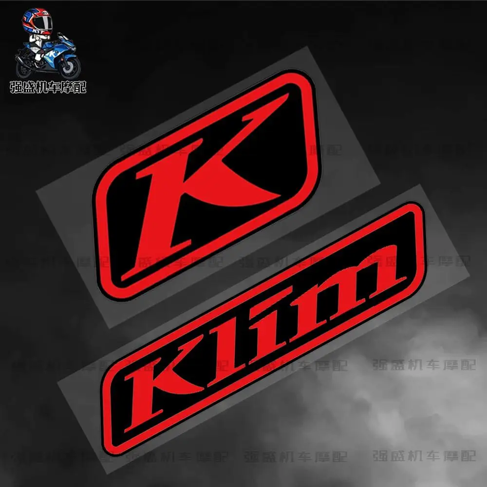 For KLIM Motorcycle Stickers Waterproof Moto Helmet Fuel Tank Decor Decals for Off-road  ATV Car Racing Modification Accessories view 2
