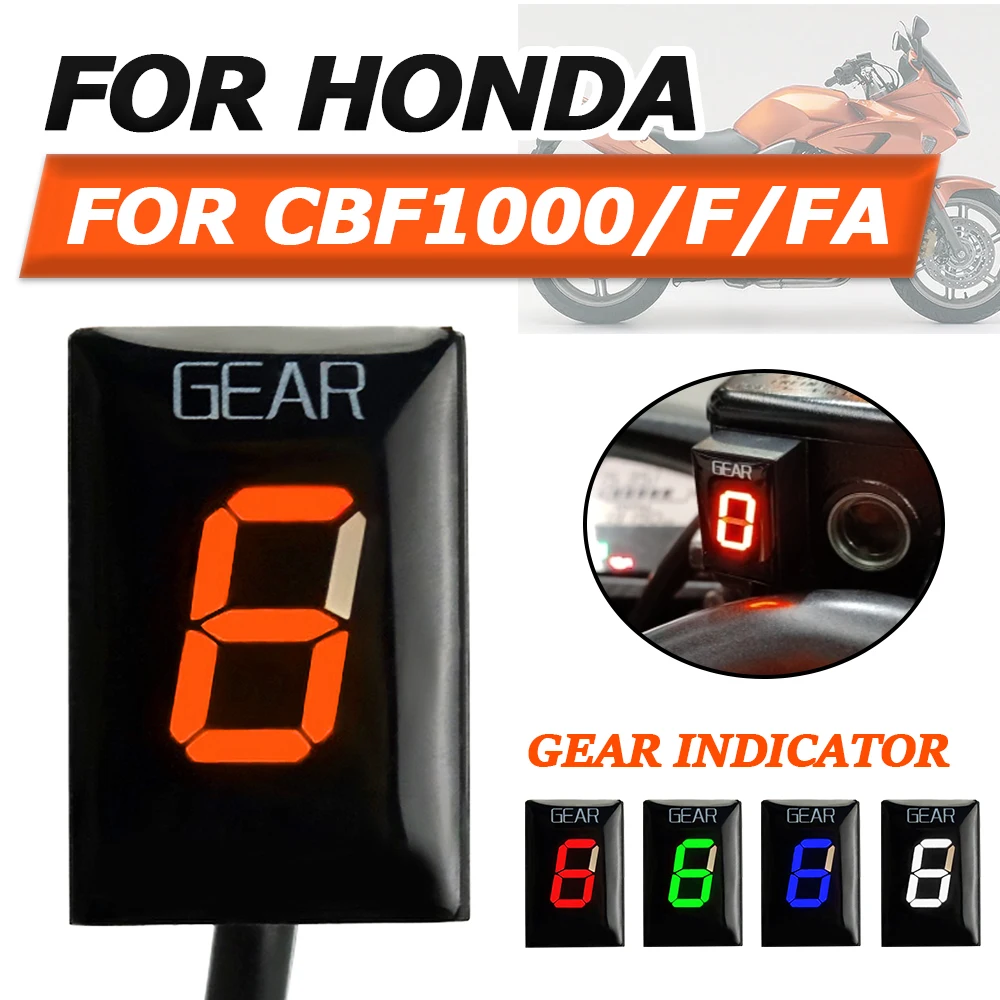 For Honda CBF 1000 F FA CBF1000 CBF 1000F 1000FA Motorcycle Accessories Gear Indicator Ecu Speed Gear Display Meter Waterproof