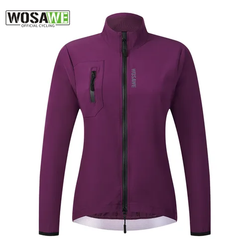 Imagen 1 del producto WOSAWE-Chaqueta ultraligera de equipo de ciclismo para mujer, cortavientos informal, Anti-UV, ropa de bicicleta
