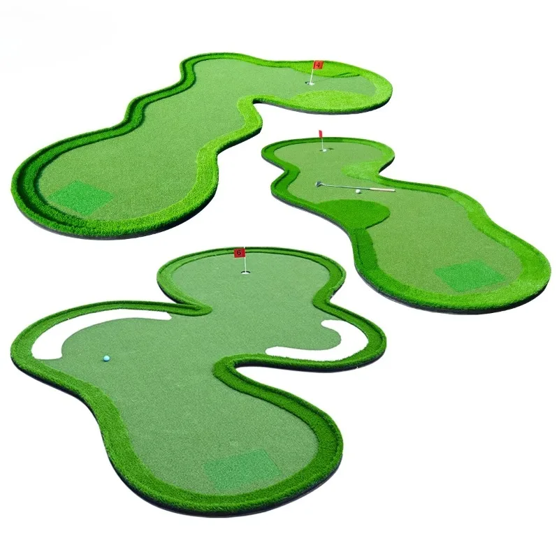Golf Course Quality Artificial Turf 9 Hole Green Mat Professional Level
