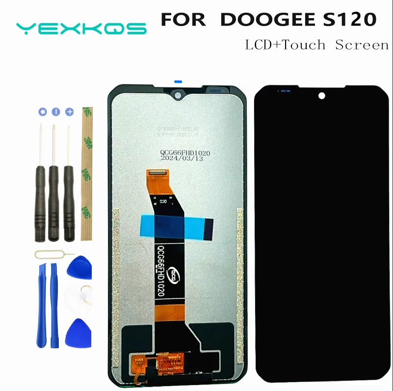 

6.58" For DOOGEE S120 LCD Display+Touch Screen Assembly Replacement Tested Well For Doogee s120 LCD Repair Parts