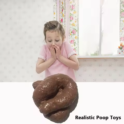 High Quality Amazing Mischief Funny Toys Realistic Poop Toys Fake Poop Realistic Shit Toys
