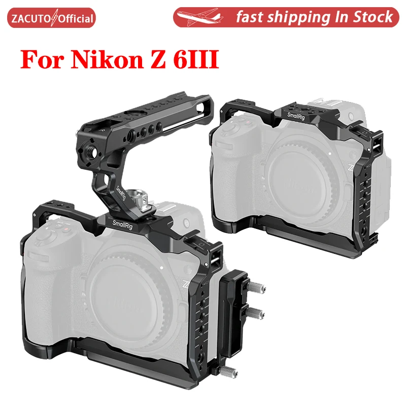 

SmallRig Camera Cage Professional Camera Cage Kit for Nikon Z 6III Camera Accessories Expansion Frame 4519 4520 4521 4522