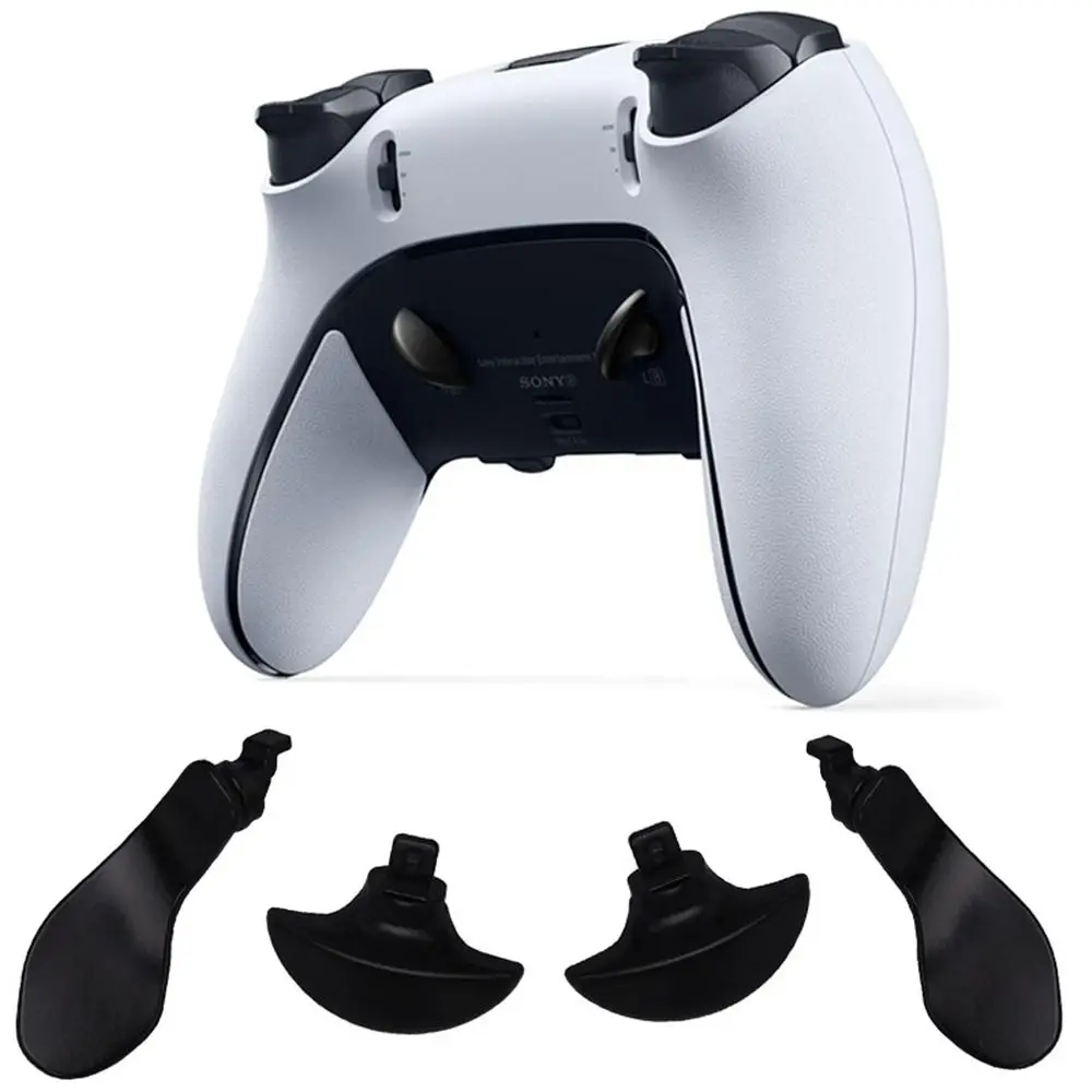 Nuovo look Sostituzione levette Tappo in plastica metallo 4 controller Paddles Copertura joystick per controller PS5 Edge
