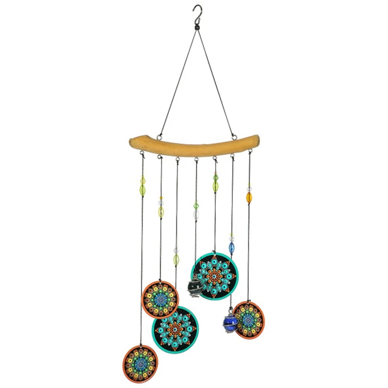 Wind Chimes Ornament Window Hanging Handmade Windchimes Lucky Gift Beautiful Sound Metal Home Garden Decor