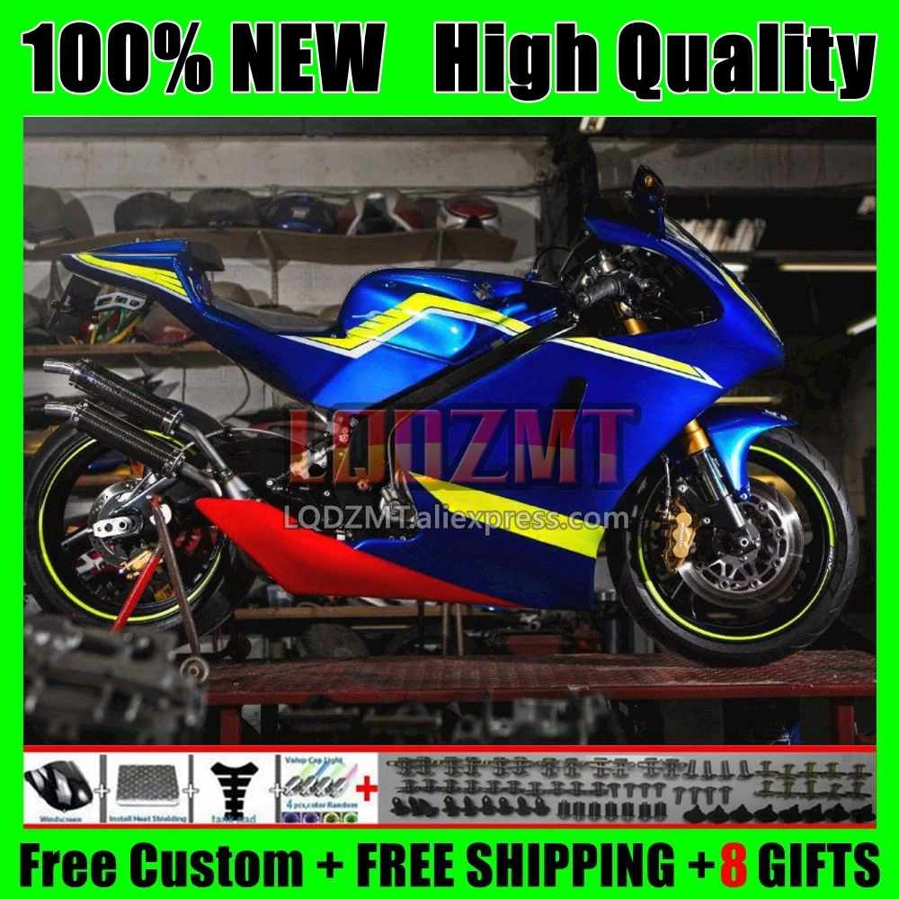 Bodys For SUZUKI SAPC VJ21 RGVT250 RGV250 88 89 8No.191 VJ 21 RGV-250 VJ-21 RGVT RGV 250 RGVT-250 1988 1989 Fairing Stock Blue