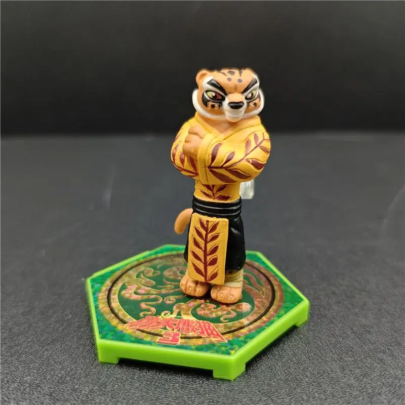 Japanese Gashapon Capsule Toys Kung Fu Panda Po Tigress Master Oogway Li Shan Miniature Dolls Desktop Ornament Model Toy