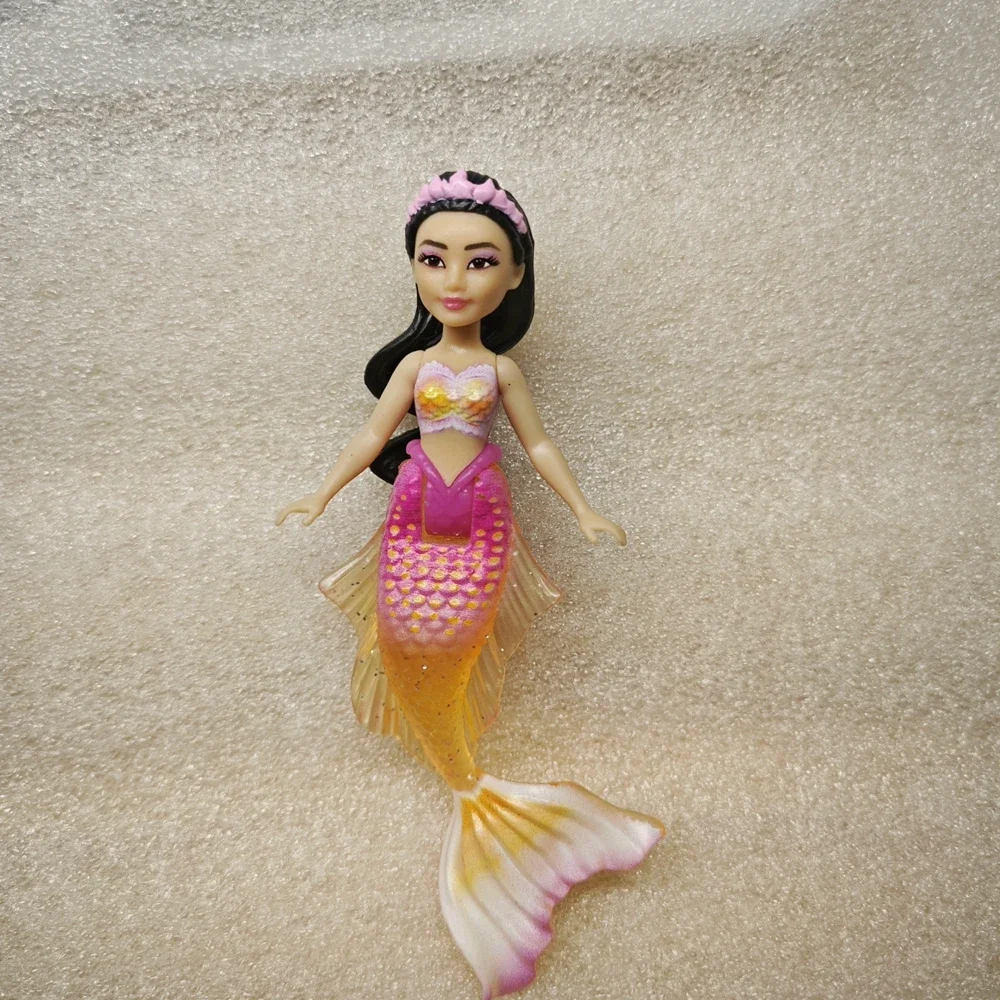 1PCSoriginal princess mermaid, prince Ariel, PVC action doll model, cake decoration doll, toy, children\'s gift