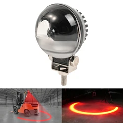 30W Red Arch Arc U Beam Forklift LED Safety Warning Light Security Warehouse Truck Trailer Motor 12V-110V Backup Lamp DOT SAE E9