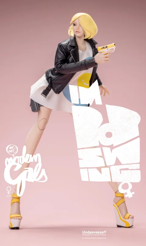 

【MT】Аниме-фигурка Underverse MODERN GALS Agents Secret POPSWING 1/6