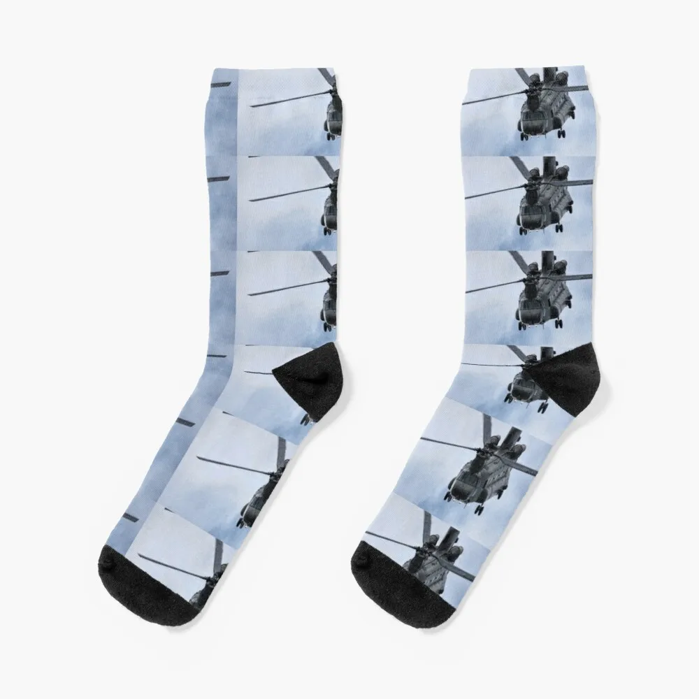 Chinook Helicopter Socks Mens Gifts