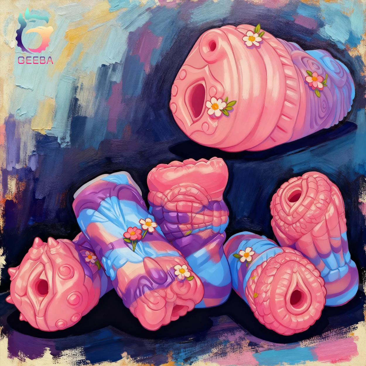 GEEBA DragonNest نابض بالحياة الحيوان كس ذكر الاستمناء قناة واحدة سيليكون الضارب للرجال 18 + الكبار الجنس لعب جيب كس #1