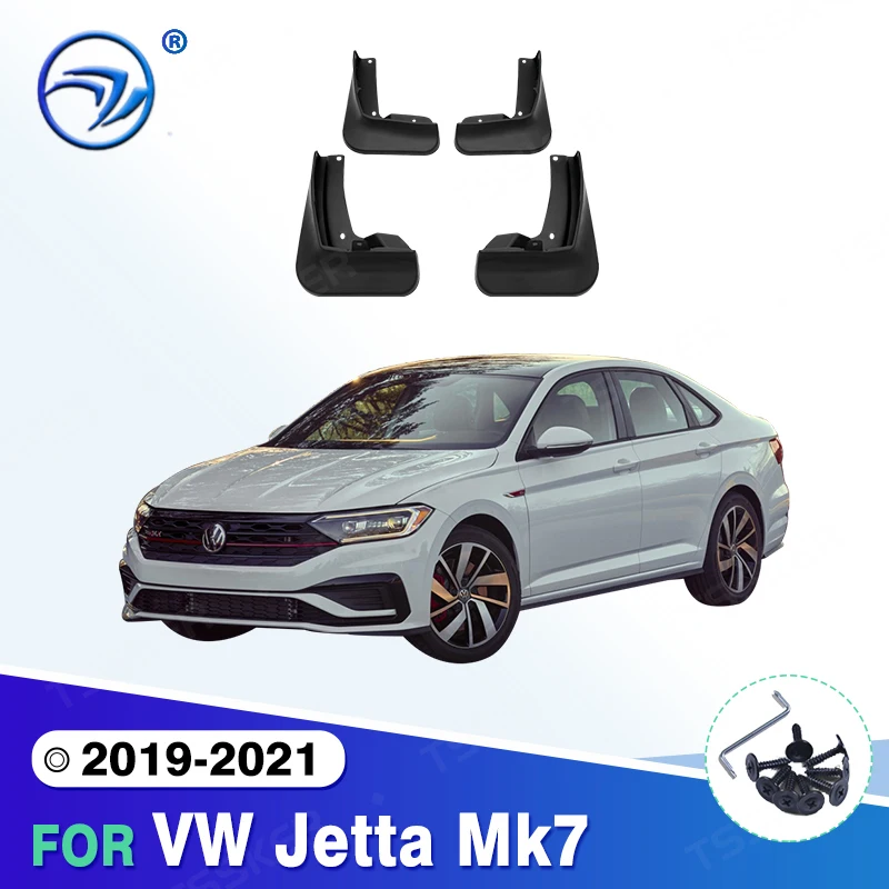 For VW Jetta Mk7 2019 - 2021 2020 Car Mudflaps Mud Flaps Splash Guards Mudguards Flap Fender Accessories