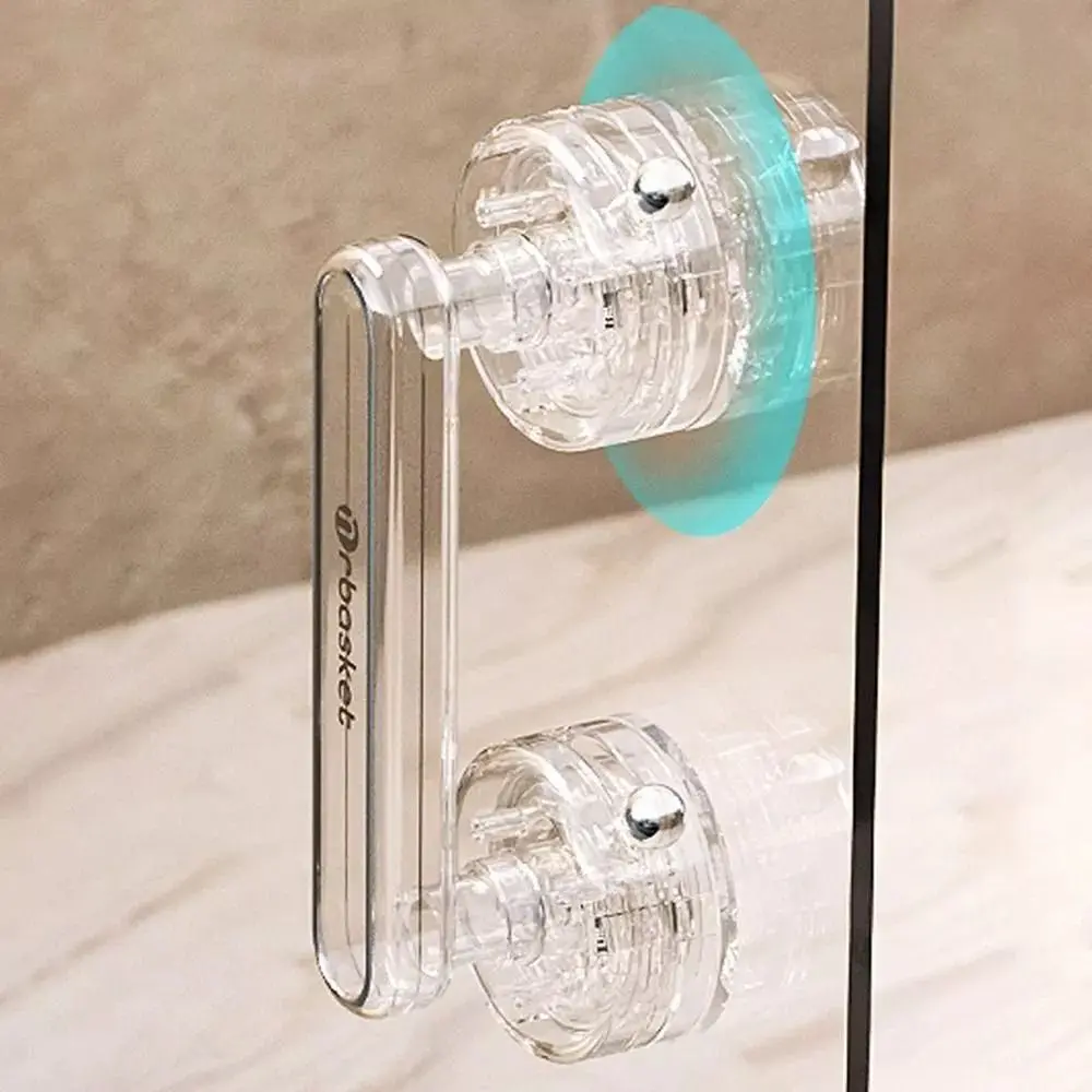 New Waterproof Suction Cup Door Handle Reusable Anti-slip Sliding Door Handle Bathroom Portable Wardrobe Door Handle