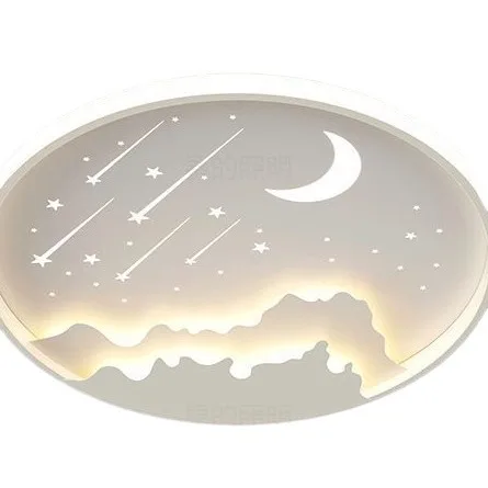 

Round Nordic home minimalist light, bedroom study light