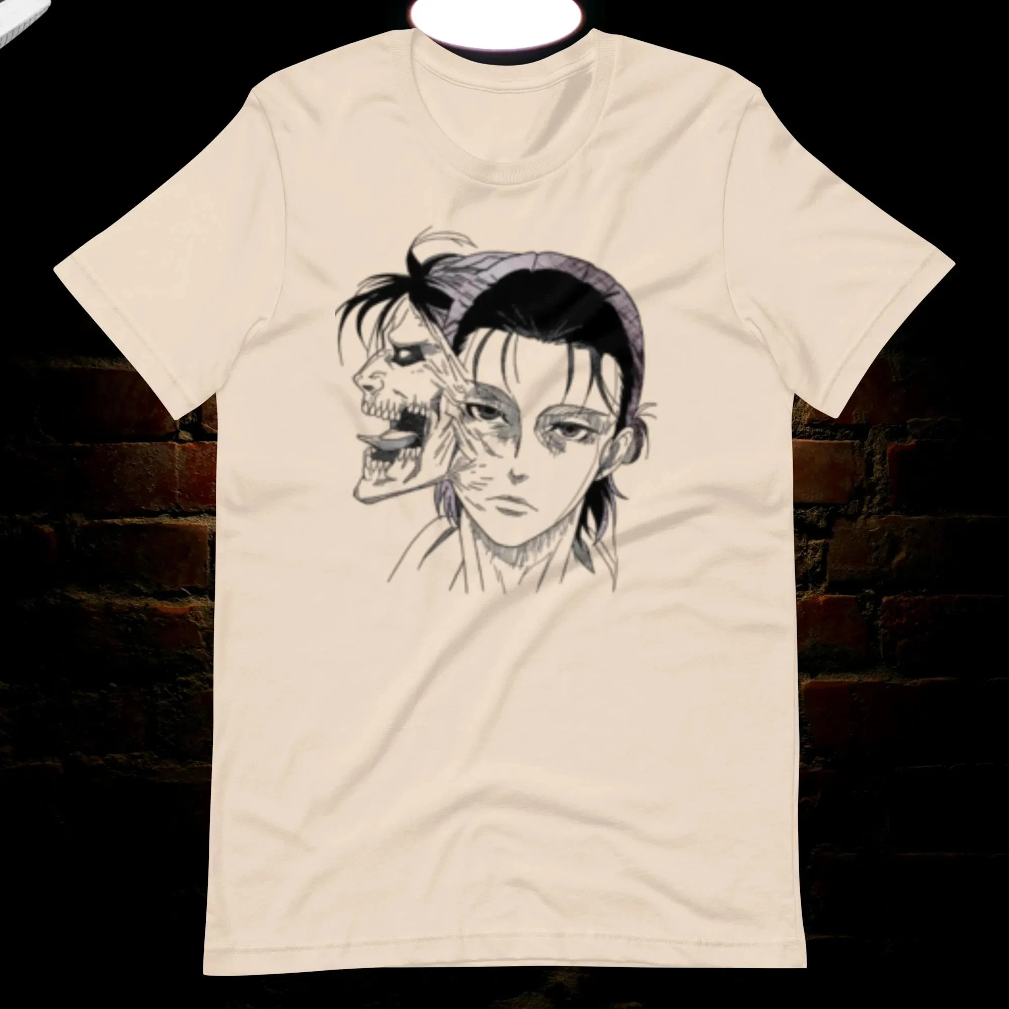 進撃の巨人 アニメ Tシャツ - 両面巨人と人間も！ 日本の漫画風ニュートラルシャツ！ ギフト クリエイティビティ 半袖