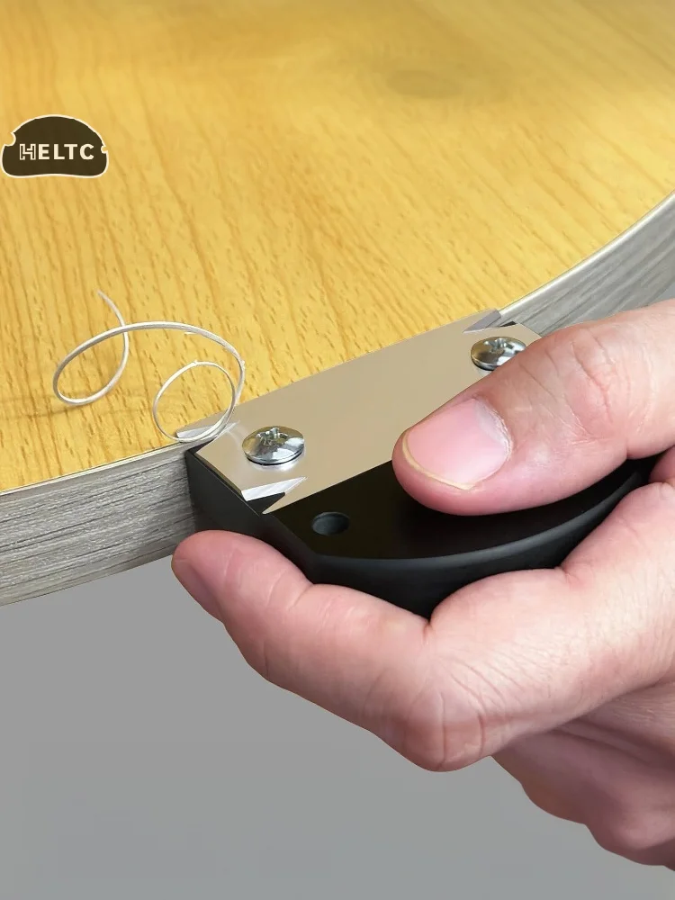 أسود 65 مللي متر التشذيب سكين الخشب الشطب الطائرة حافة النطاقات المتقلب القشرة حافة المتقلب لدغ مكشطة لأداة النجارة اليدوية