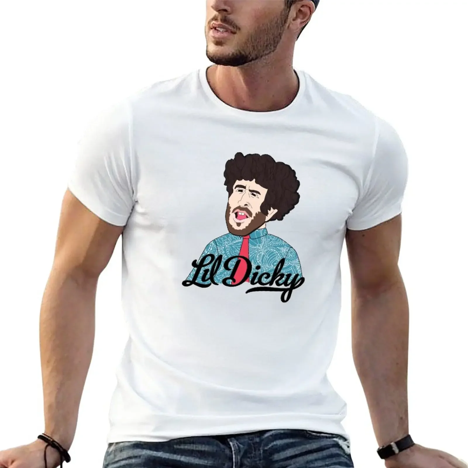 

Lil Dicky - Animated T-Shirt quick-drying sweat t shirts for men