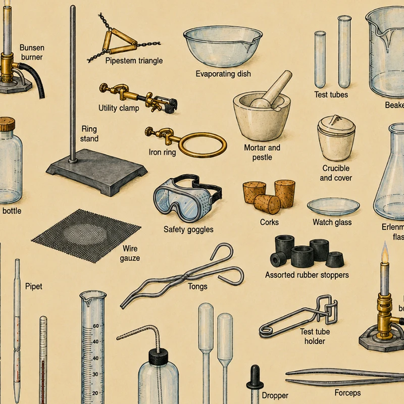 Vintage Science Laboratory Wall Art Chemistry Biology Patent Poster Microscope Lab Equipment Print Classroom Office Wall Decor