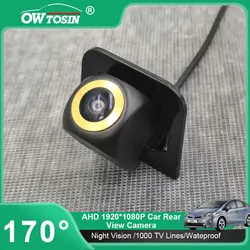 AHD 720P/1080P Golden Lens Car Rear View Camera For Toyota Prius/Prius Alpha 2009 - 2015 Reverse Vehicle Monitor