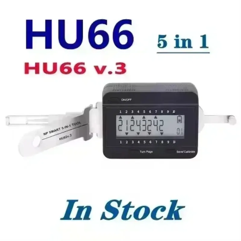 

Tool Keys NP Tools HU66 Smart 5 in 1 V3 Key Tool for Audi VW Auto Magic Tool Locksmith Turbo Decoder Auto Door Lock Repair Tools