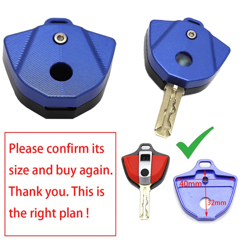 

Fit For BMW R1200GS R1250GS C400X F750GS F850GS Accessories Motorcycle CNC Key Case Shell Cover Aluminum Key Protective Cover